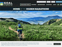 Tablet Screenshot of ogdenmarathon.com